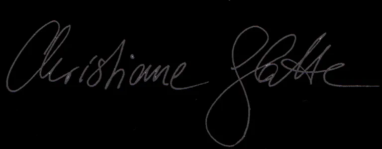 Unterschrift Christiane Glatte